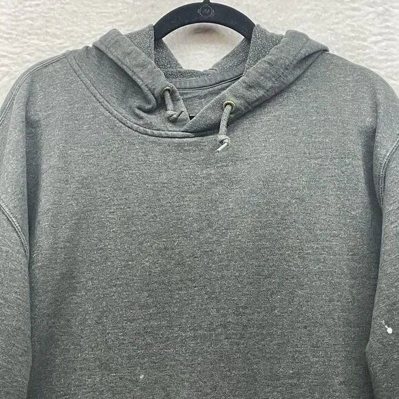 Carhartt Hoodie Mens XL Tall Gray Sweatshirt Midweight Logo Graphic Workwear - Picture 4 of 12